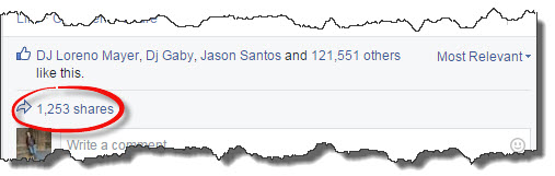 FaceBook-Shares